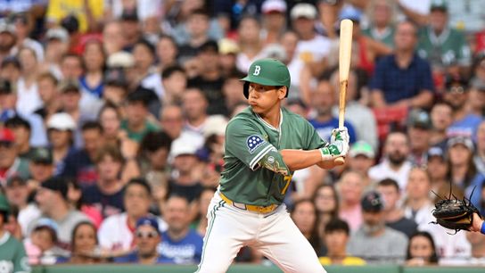 Masataka Yoshida and Jordan Hicks highlight Red Sox payroll roadblocks heading toward 2026 taken at BSJ Headquarters (Red Sox). Photo by Brian Fluharty-Imagn Images